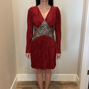 Mary McFadden dress sz6, silk